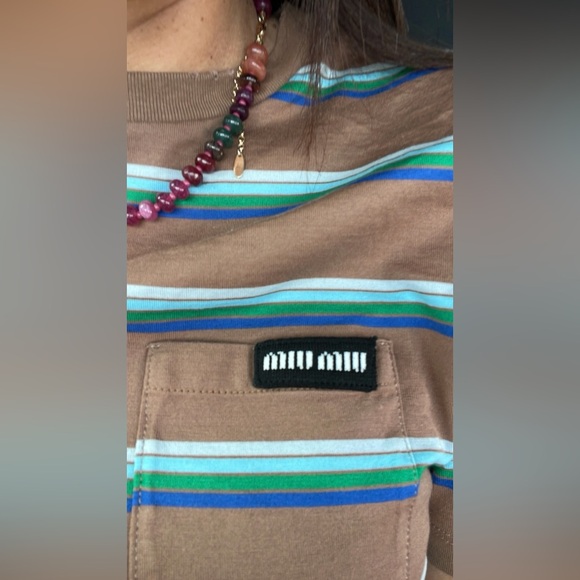 Luxury stripped teeshirt - Picture 8 of 16